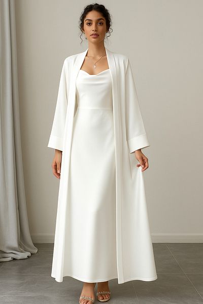 Misue Handmade Medina Silk Kimono, Lightweight and Flowy Long Pareo, Summer Thin Long Kimono, Thin Flowy Woven Cardigan