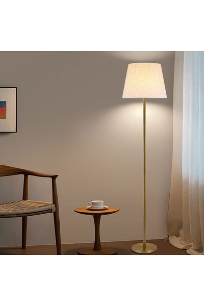 ICTC Floor lamp black color 145cm high modern and simple design suitable for home or office