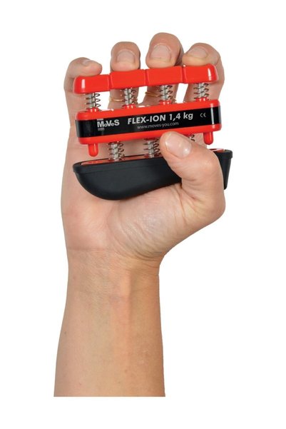 Moves Εξασκητής χεριών Digi-flex με ελατήριο, κόκκινος, για ενδυνάμωση των δα...