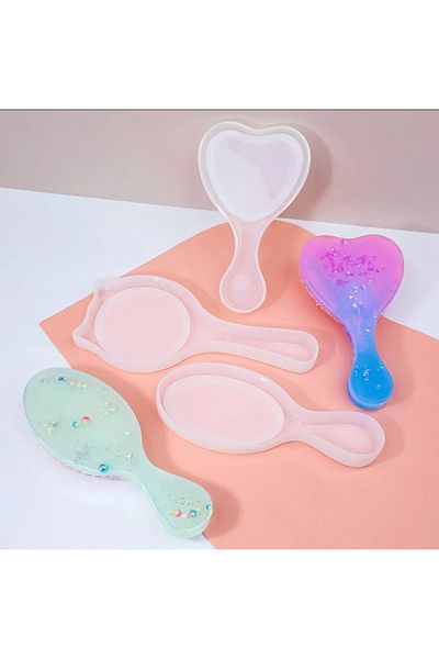 ElHobi Ellipse Epoxy Comb Mold Set - Hobby Silicone Mold - Code:1209