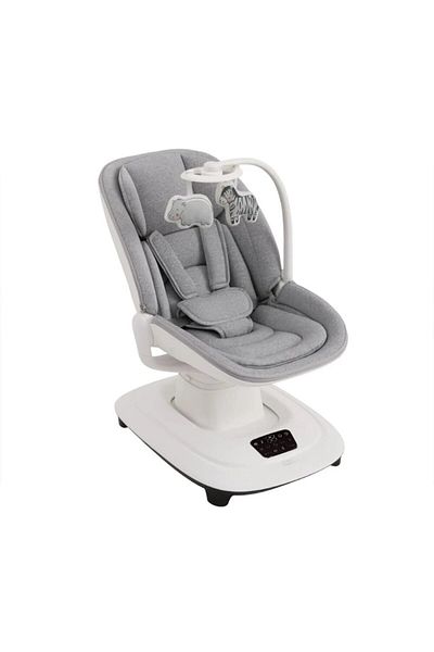 Mini Baby Deluxe Multi-Motion Baby Crib with Gentle Touch Control, 5 Rocking Modes, 360° Rotation, and App Control