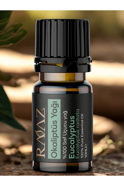 RAAZ زيت الأوكالبتوس العطري 10 مل - نقي وطبيعي 100%