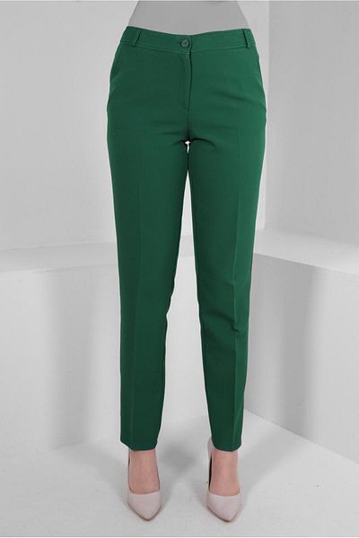 Alvina 70502 Model Slim Leg Classic Cut Trousers