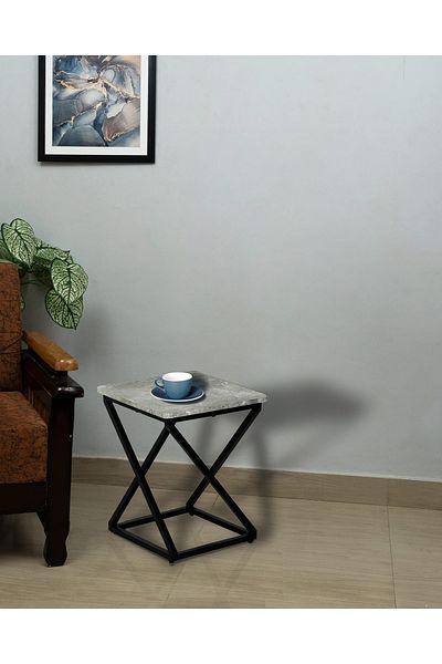 TrentonGCC Modern Industrial Side Table – Stylish & Functional