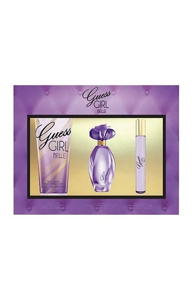 Guess Guess Gift Set Girl Belle EDT for Women 100ml + Body Lotion 200ml + Travel Spray 15ml