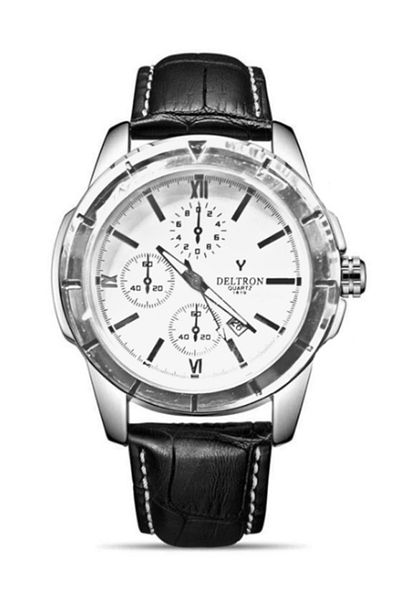 MACON Deltron 575 Chrono Sector Luxury Analog Watch - Black