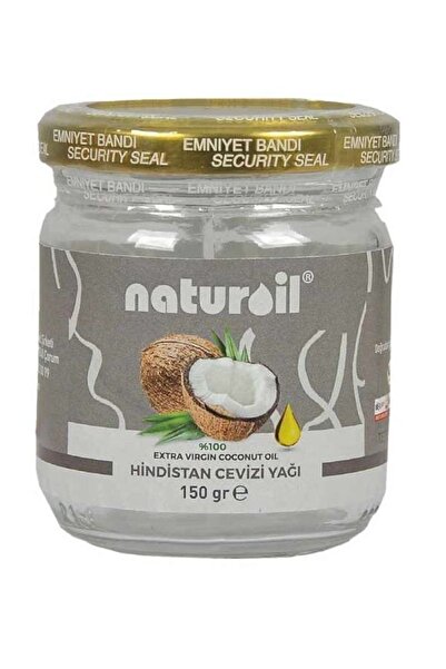 Naturoil Hindistan Cevizi Yağı 150 gr (SOĞUK SIKIM) Saf Ve Doğal