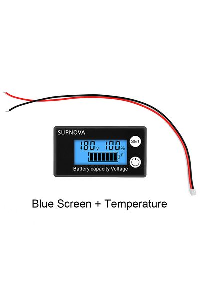 Choice Type 3 Dc 8v-100v Battery Voltmeter Capacity Indicator 12v 36v 48v 72v Lead Acid Lithium Lifepo4 Car