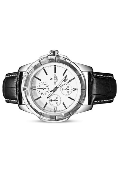 MACON Deltron 575 Chrono Sector Luxury Analog Watch - Black