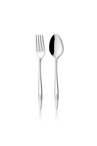 on-on Vienna 30 Piece Fork Spoon Set 18/10