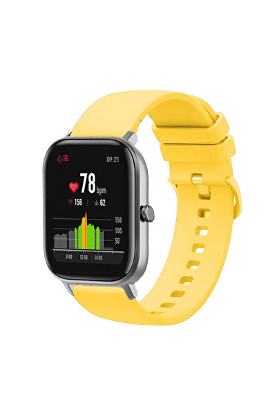 KRETON Amazfit GTS-GTS2-GTS2E-GTS3-GTS4-GTS4 Mini ile Uyumlu Kordon Yumuşak D...