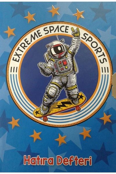ÇINAR DEFTER Carte de însemnări tipărită pentru sporturi spațiale extreme