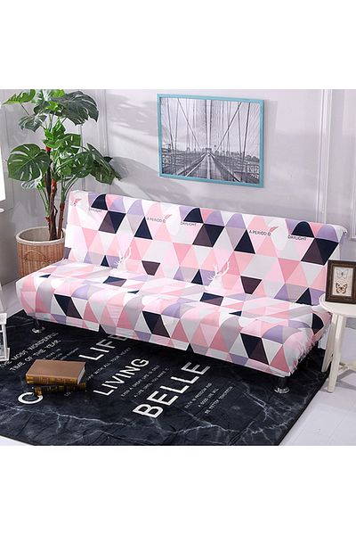 Generic Two/Three-Seater Armless Sofa Covers Multicolour 160x190cm