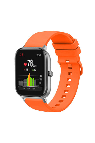 KRETON Amazfit GTS-GTS2-GTS2E-GTS3-GTS4-GTS4 Mini ile Uyumlu Kordon Yumuşak D...