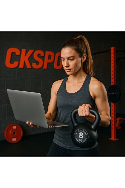 SLİPT 8 Kg Ckspor 8 Kg Kettlebell Çaydanlık Tipi Dambıl Ağırlık Cks203 Dambıl...