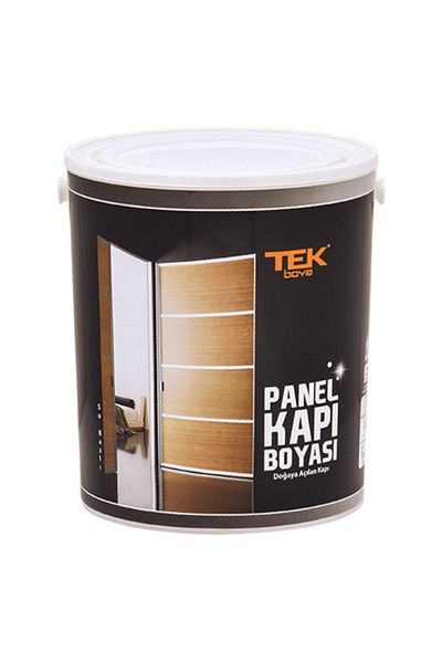 TEK BOYA SINGLE WATER BASED PANEL DOOR PAINT CREAM 2.5Lt