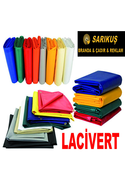 KAYA PLASTİK 800x244 cm Pvc 650 gr Kalın polyester pvc Tır Brandası , Koruma, Gölgelik, Çit Brandası