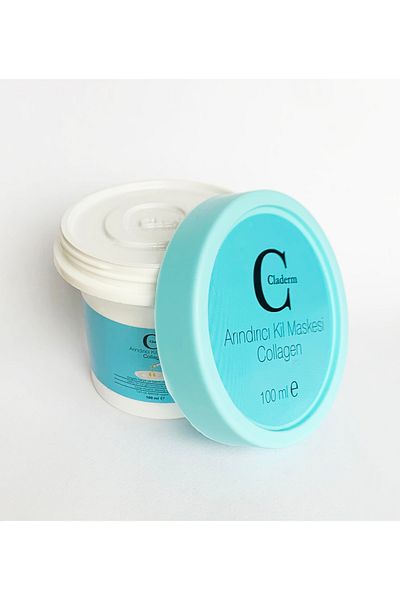 Claderm 100 ml Bucket Clay - Collagen Men's Flower Pot
