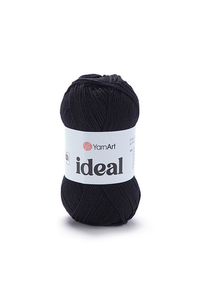 Yarnart Ideal - Νήμα Πλεκτομηχανής Χεριού Μαύρο-221