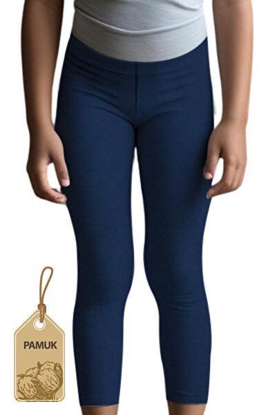 TWOO KİDS Navy Blue Παιδικό Καλσόν - Καλοκαιρινό Εποχιακό Άνετο Κοριτσίστικο ...