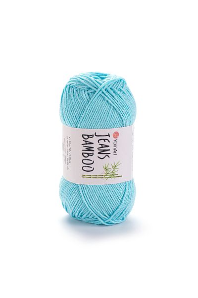 Yarnart Κλωστή τζιν Bamboo Fibra - Baby Blue Yarn Art Πλεκτό στο χέρι - 119