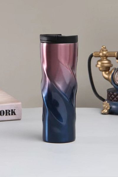 Weather Forecast Complete 304 L Steel Gradient 6 Oz 500 ml Coffee Thermos Mug Cin229ml