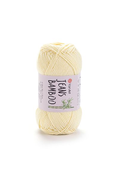 Yarnart Jeans Bamboo - Χειροποίητο Νήμα Πλεξίματος Cream-103