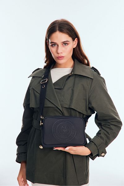 U.S. Polo Assn. Geantă neagră pentru damă Us25670