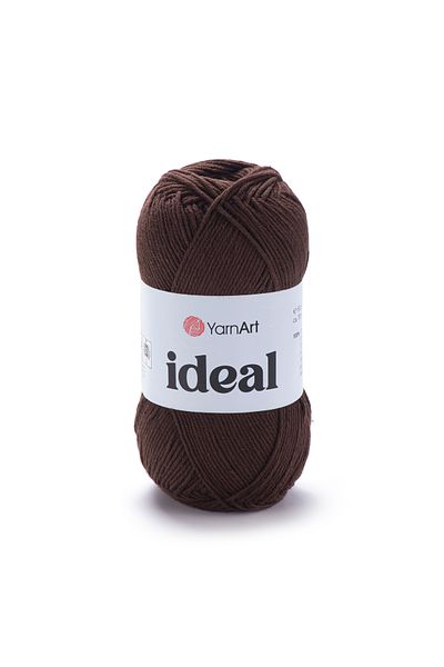 Yarnart Ideal - Νήμα Πλεκτομηχανής Χεριού Καφέ-232