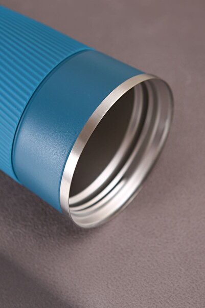 Weather Forecast 304 L Lockable Steel Matte Blue 510 ml Coffee Thermos Mug cin405mv