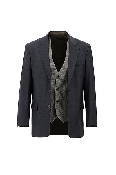 Abdullah Kiğılı Relax Fit Relax Cut Woolen Combination Vest Suit