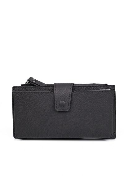 Meskanto Olivia Genuine Leather Long Women's Wallet with Phone Compartment