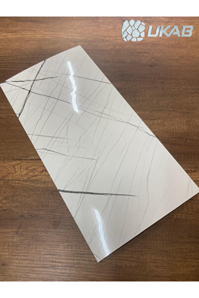Genel Markalar Kendinden Yapışkanlı Esnek Köpük Beyaz Pvc Mermer Panel 60x30 Cm Banyo Wc Mutfak
