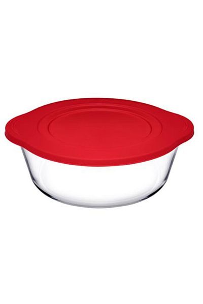 Paşabahçe 59133 Red Lid Pyrex Bowl 840 Cc