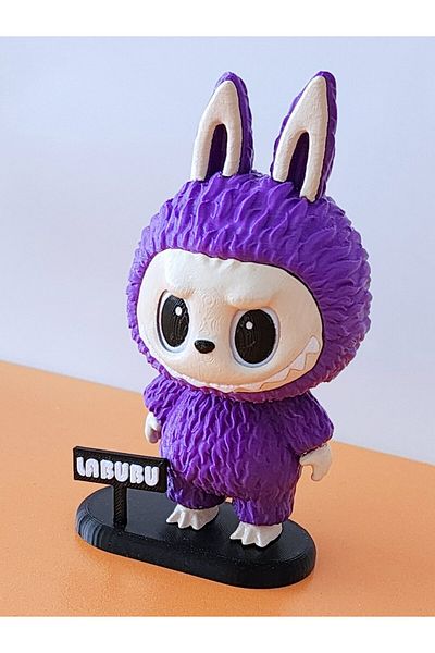 rmys Labubu Figure Toy - with Stand