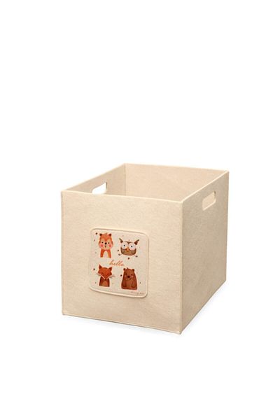 HOMİNG Multi-Purpose Felt Organizer Toy Basket // 30X30X30 cm Hmy-6255