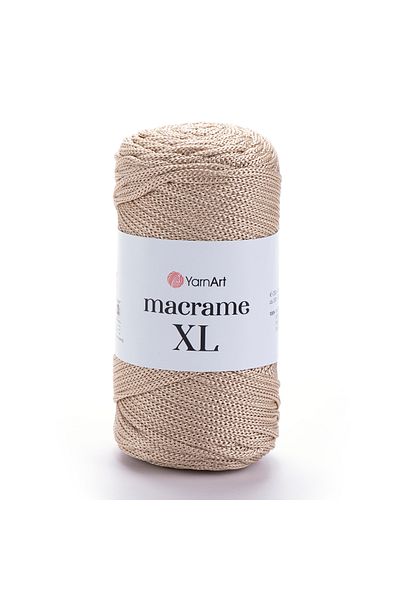 Yarnart Macrame Xl - Μακραμέ Χέρι Πλεκτό Νήμα Άμμος Μπεζ-166