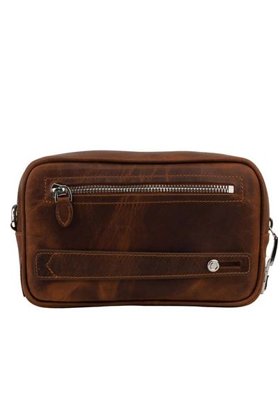 Meskanto Lokka Genuine Leather Password Hand Portfolio Bag