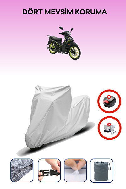 Breen RKS Sniper 50 Pro X GRAY Compatible MOTORCYCLE BRAND REAR BAG UNCOMPATIBLE