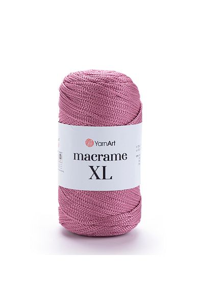 Yarnart Macrame Xl - Μακραμέ Χέρι Πλεκτό Νήμα Dusty Rose-141
