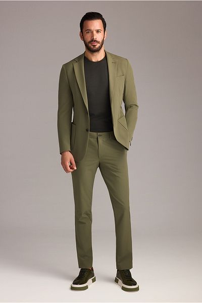 Kiğılı Techno-Line Super Slim Fit Extra Slim Fit Classic Suit