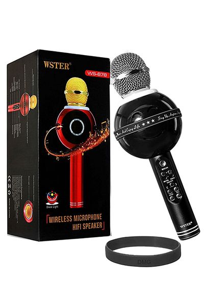 MACON WSIER WS-878 Handheld Wireless Bluetooth Microphone with Speaker