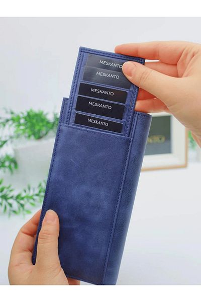 Meskanto Maya Genuine Leather Kangaroo Women's Wallet with Phone Compartment