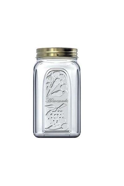 Paşabahçe 80390 Glass Jar with Metal Lid 1500 Cc