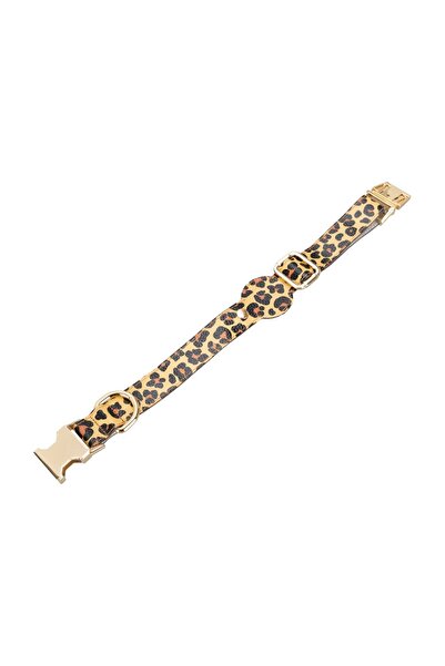 PLM Gerçek Deriden El Yapımı Köpek Tasması, Apple AirTag Uyumlu Yuva, 50cm Ay...