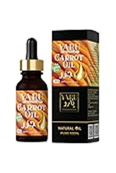 yaru natural زيت الجزر - غذاء وشعر وجسم ووجه - 30 مل