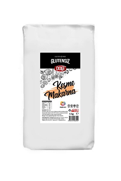 Dola Glutensiz Kesme Makarna 5 Kg