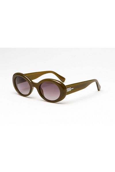 Toz Vintage Khaki Green Pivona Vintage & Retro Sunglasses