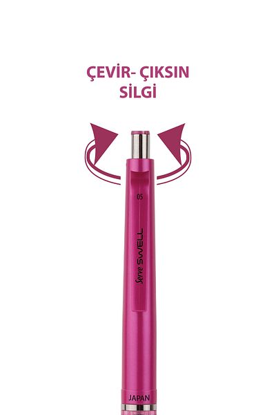 Serve Swell Mechanical Pencil Metallic Pink 0.7 mm