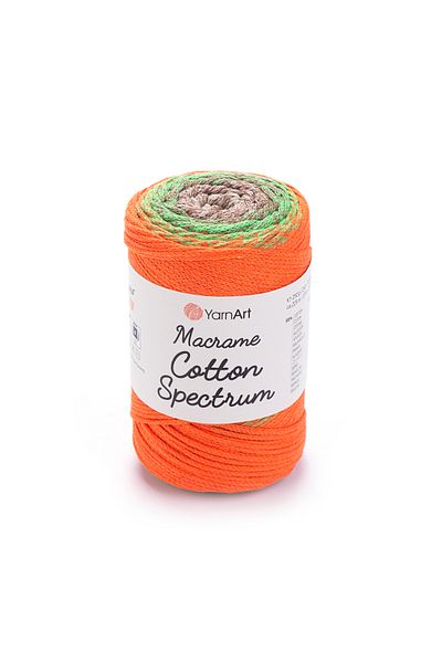 Yarnart Macrame Cotton Spectrum - Μακραμέ Χειροποίητο Νήμα Πλεξίματος Ebruli-1321